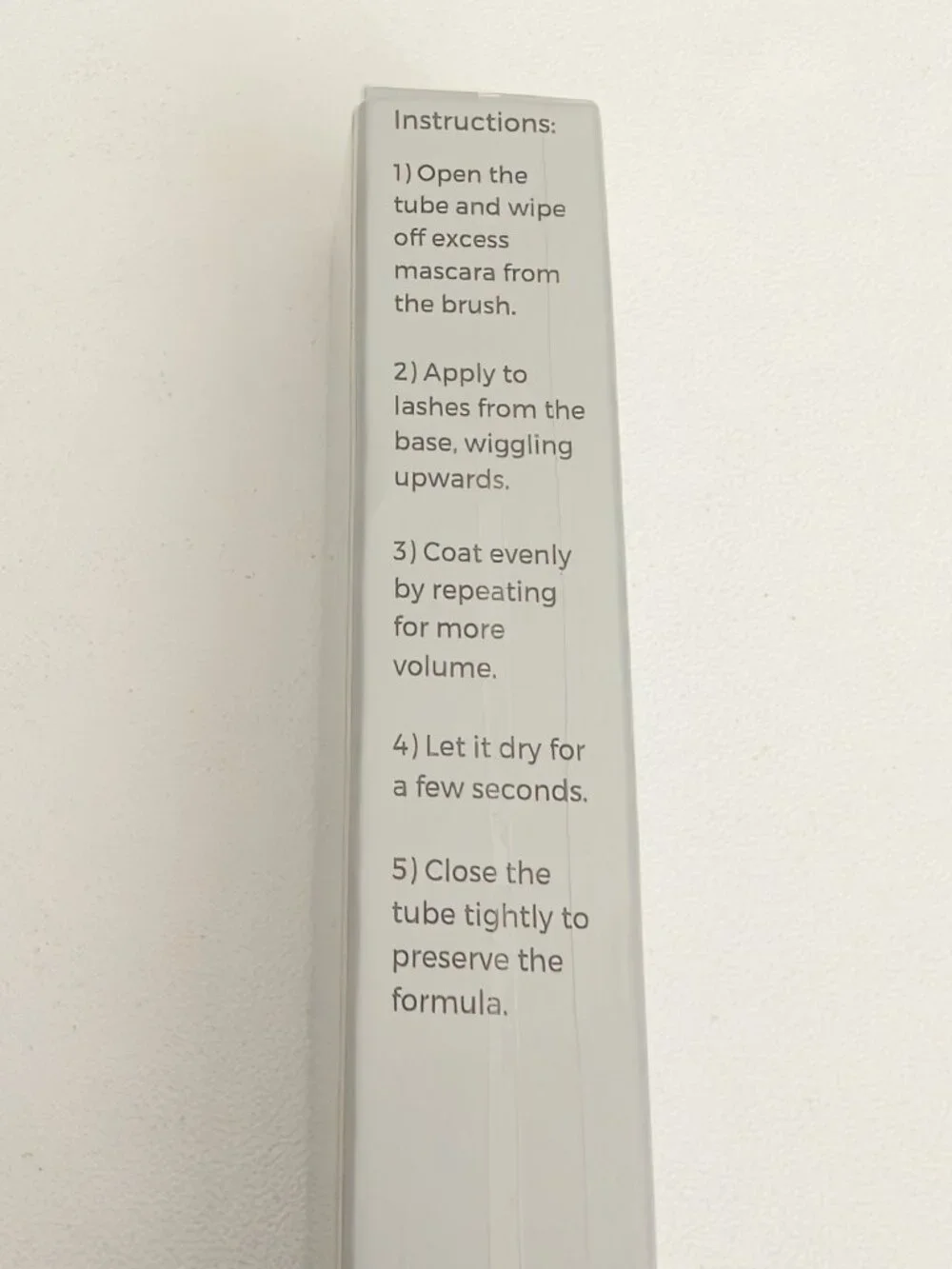 Lanera High Definition Mascara Smudge-Proof Black Paraben Free 2028 SEALED